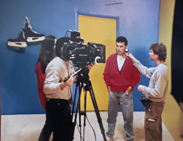Getting the exposure just right using an Arri 35mm film camera